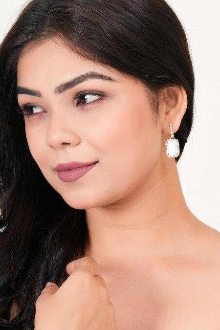 Women's Drop Earrings, Dangling Silver Earrings, Hammered Earrings, Geometric Earrings, Ethnic Earrings, Boho Earrings, Statement Earrings