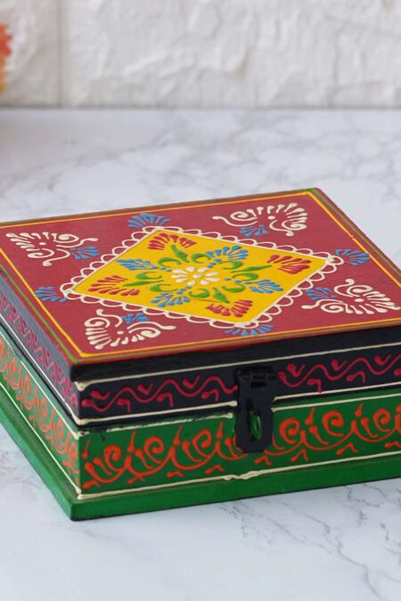 Wooden rajasthan jewellery box